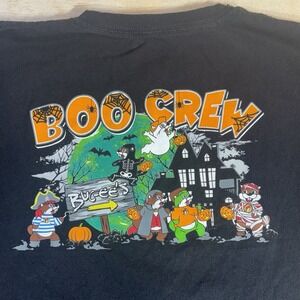 Buc-ee's Halloween T-Shirt Small Boo Crew Trick O Treat Haunted House Sz Youth-L